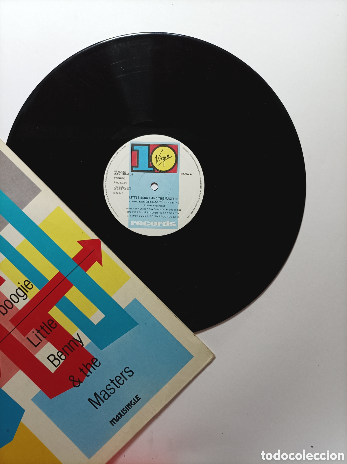 Discos de vinilo: GO GO. 10 RECORDS. VIRGIN. MAXI SINGLE DISCO VINILO. - Foto 3
