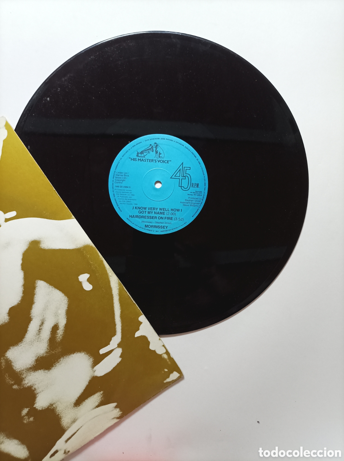 Discos de vinilo: MORRISSEY. SUEDEHEAD. MAXI SINGLE DISCO VINILO. - Foto 3