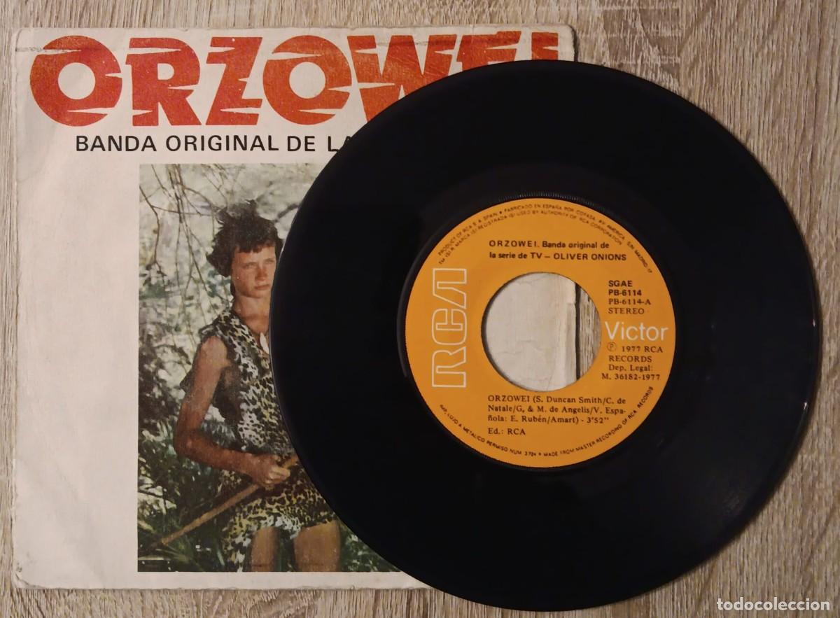 Discos de vinilo: SINGLE DISCO VINILO BSO ORZOWEI RCA 1977 - Foto 2