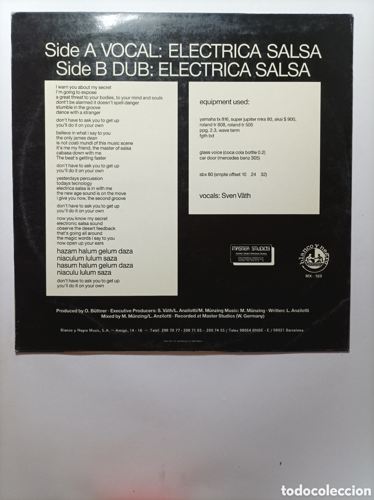 Discos de vinilo: OFF. ELECTRIC SALSA. BLANCO Y NEGRO RECORDS. MAXI SINGLE DISCO VINILO. - Foto 2