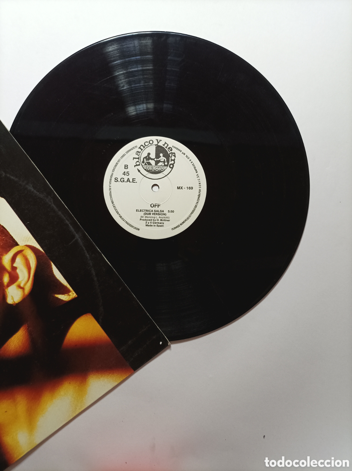 Discos de vinilo: OFF. ELECTRIC SALSA. BLANCO Y NEGRO RECORDS. MAXI SINGLE DISCO VINILO. - Foto 3