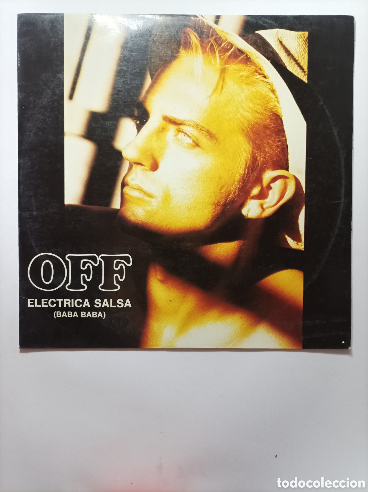 Discos de vinilo: OFF. ELECTRIC SALSA. BLANCO Y NEGRO RECORDS. MAXI SINGLE DISCO VINILO. - Foto 1