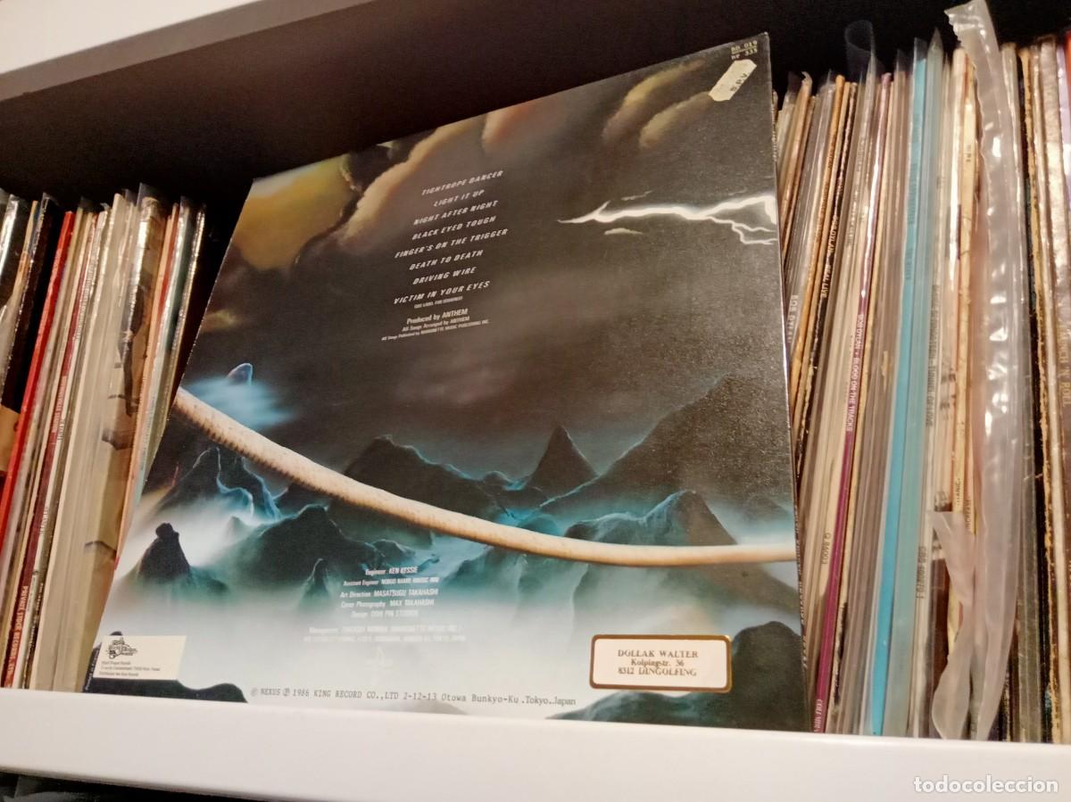 Discos de vinilo: Anthem &lrm;&ndash; Tightrope - lp francia 1986 - Foto 2