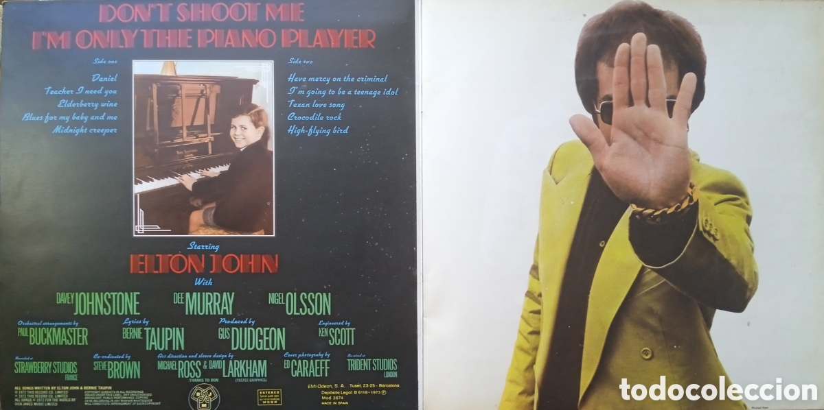 Discos de vinilo: Disco de vinilo Elton John - Foto 3