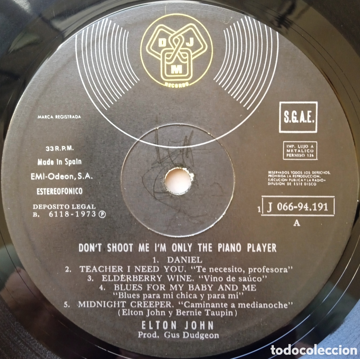 Discos de vinilo: Disco de vinilo Elton John - Foto 5