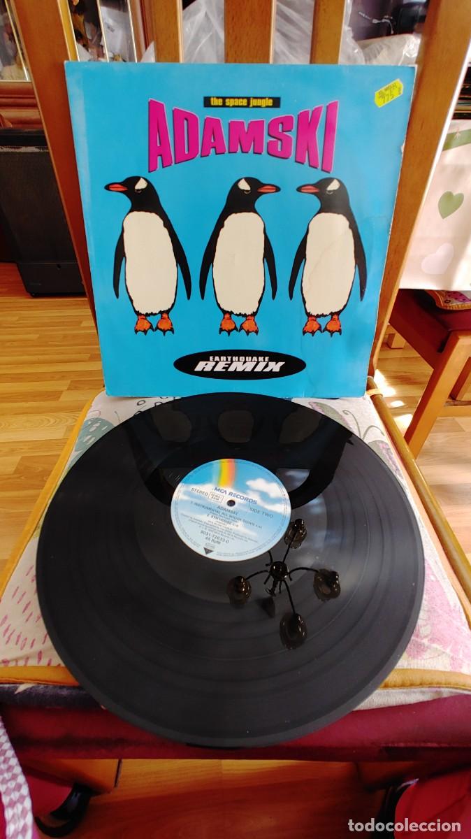Discos de vinilo: ADAMSKI-MAXI THE SPACE JUNGLE - Foto 1