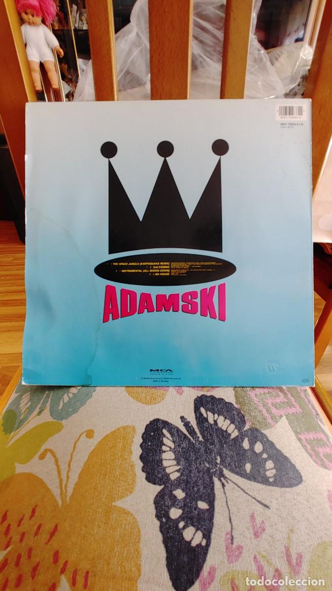 Discos de vinilo: ADAMSKI-MAXI THE SPACE JUNGLE - Foto 2