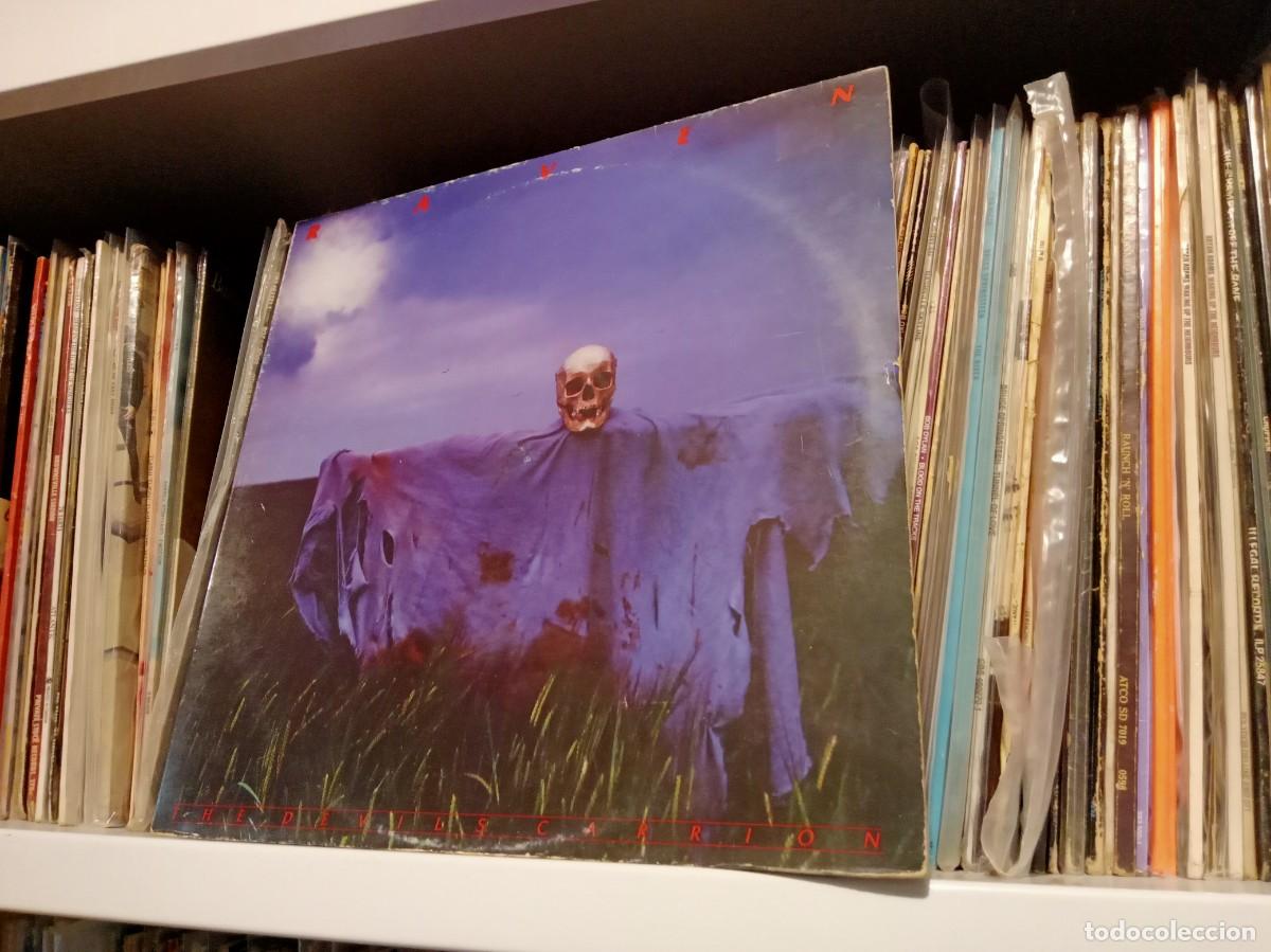Discos de vinilo: Raven &lrm;&ndash; The Devils Carrion - lp UK 1985 - Foto 1