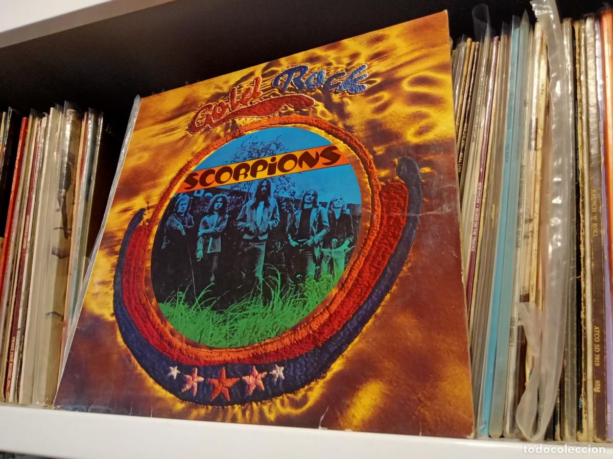 Discos de vinilo: Scorpions &lrm;&ndash; Gold Rock- lp Germany 1976 - Foto 1