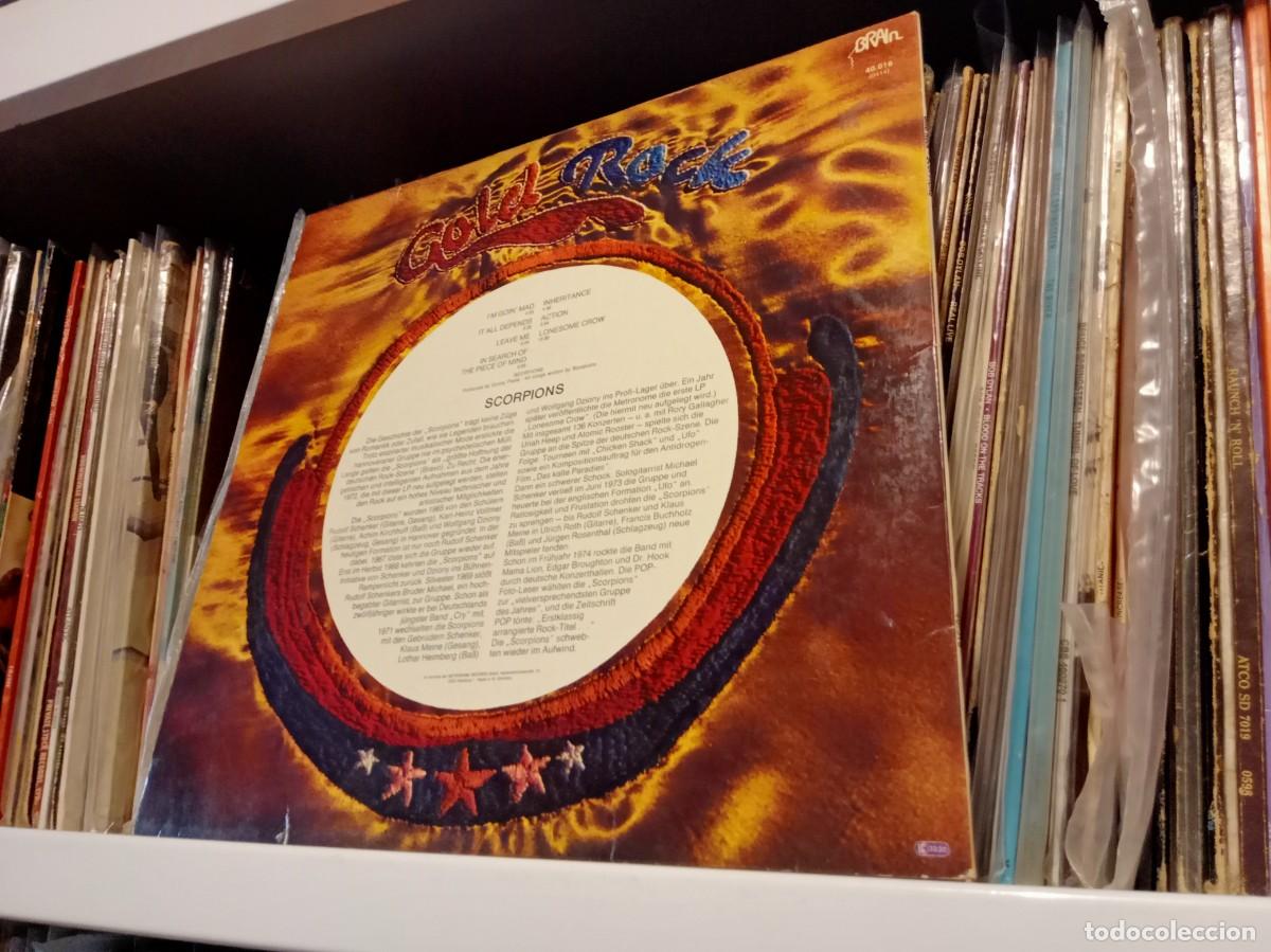 Discos de vinilo: Scorpions &lrm;&ndash; Gold Rock- lp Germany 1976 - Foto 2