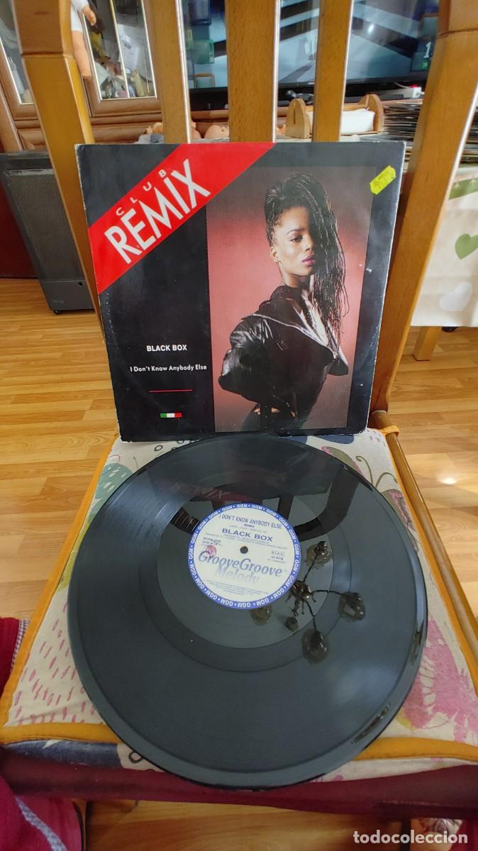 Discos de vinilo: BLACK BOX-MAXI I DON&acute;T KNOW ANYBODY ELSE - Foto 1