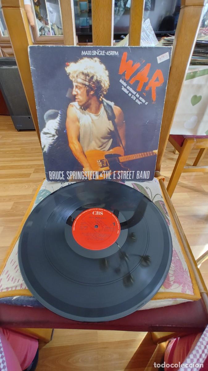 Discos de vinilo: BRUCE SPRINGSTEEN & THE E STREET BAND-MAXI WAR - Foto 1