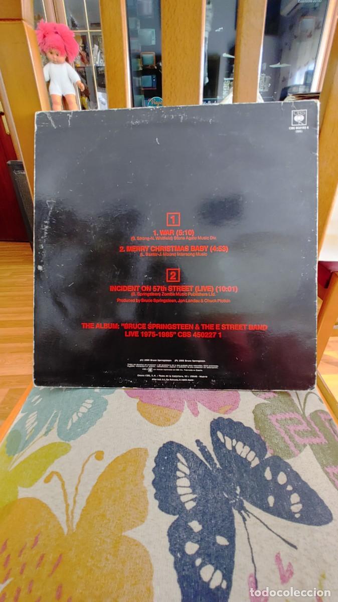 Discos de vinilo: BRUCE SPRINGSTEEN & THE E STREET BAND-MAXI WAR - Foto 2
