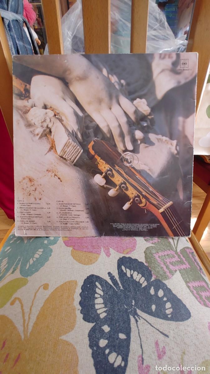 Discos de vinilo: CARLOS CANO-LP QUEDATE CON LA COPLA-LETRAS - Foto 2