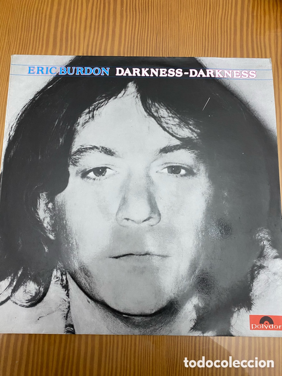 Discos de vinilo: Disco de Vinilo (LP) Eric Burdon &ldquo;Darkness - Darkness&rdquo; - Foto 1