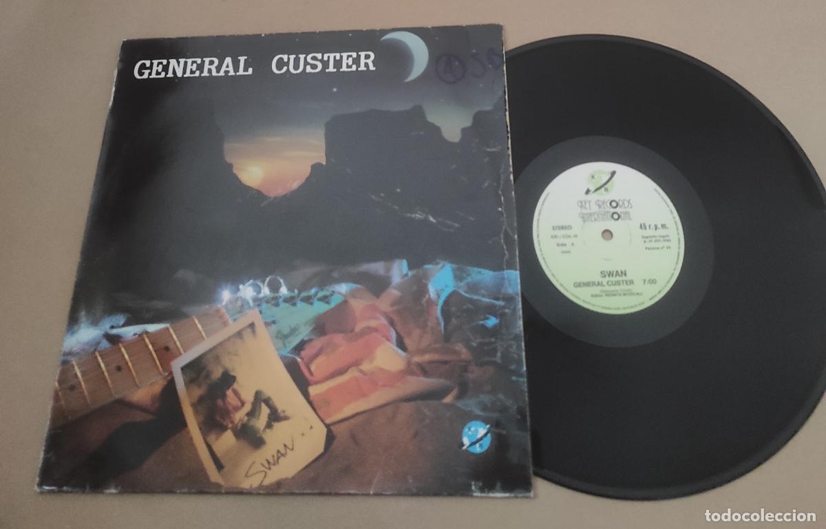 Discos de vinilo: SWAN- GENERAL CUSTER-MAXI-ESPA&Ntilde;A-ITALO DISCO - Foto 1