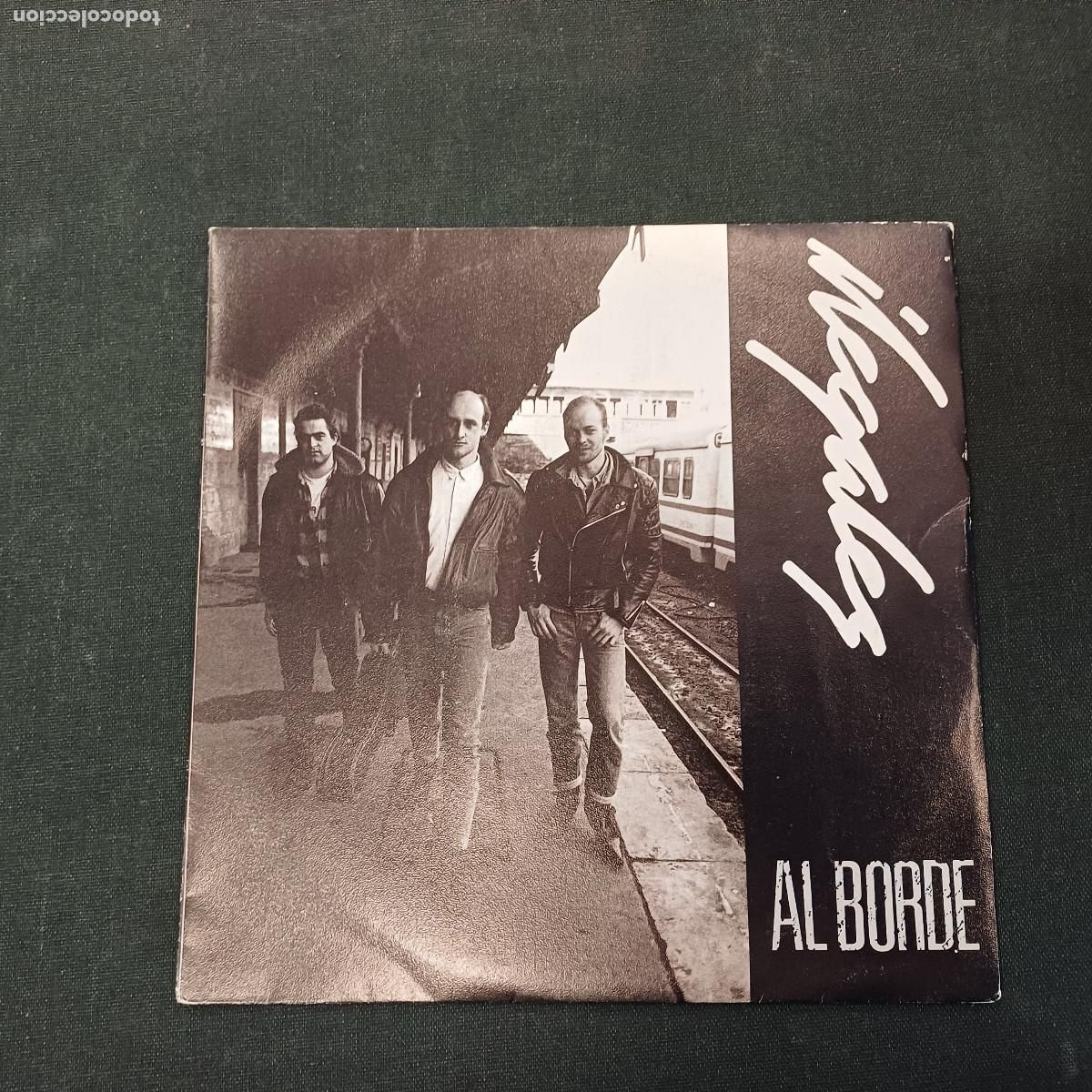 Discos de vinilo: ILEGALES/AL BORDE/SINGLE. - Foto 1