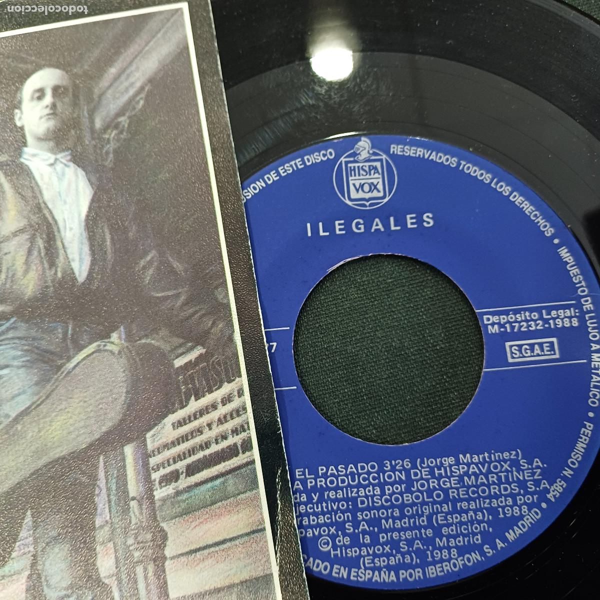 Discos de vinilo: ILEGALES/ANGEL EXTERMINADOR/SINGLE. - Foto 2