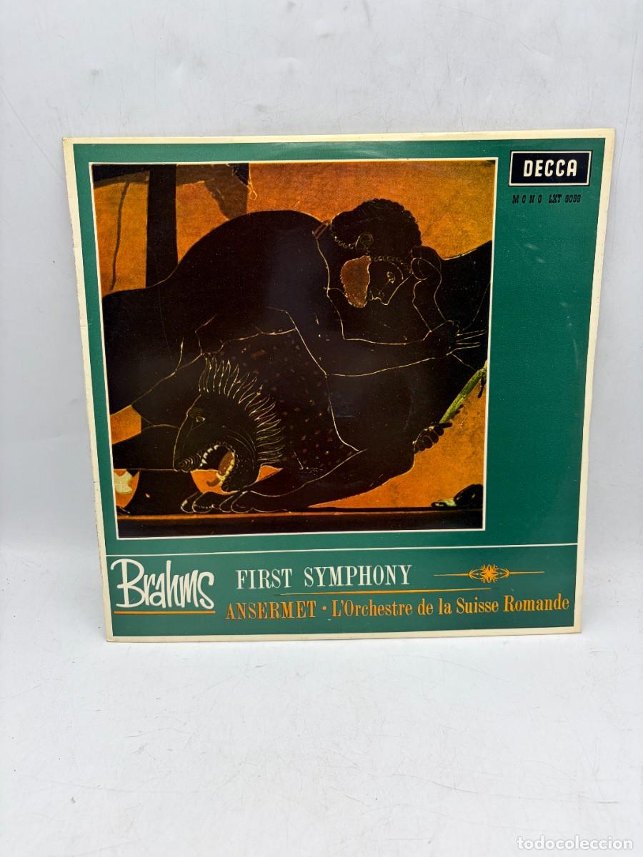 Discos de vinilo: LP - BRAHMS - FIRST SYMPHONY - DECCA - - Foto 1