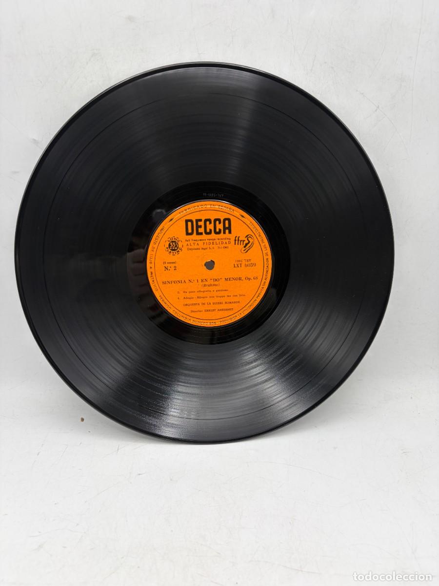 Discos de vinilo: LP - BRAHMS - FIRST SYMPHONY - DECCA - - Foto 2
