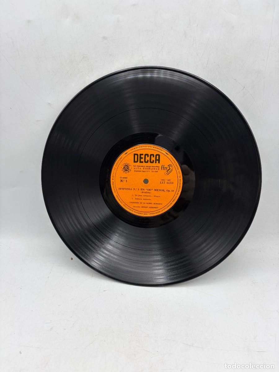 Discos de vinilo: LP - BRAHMS - FIRST SYMPHONY - DECCA - - Foto 3