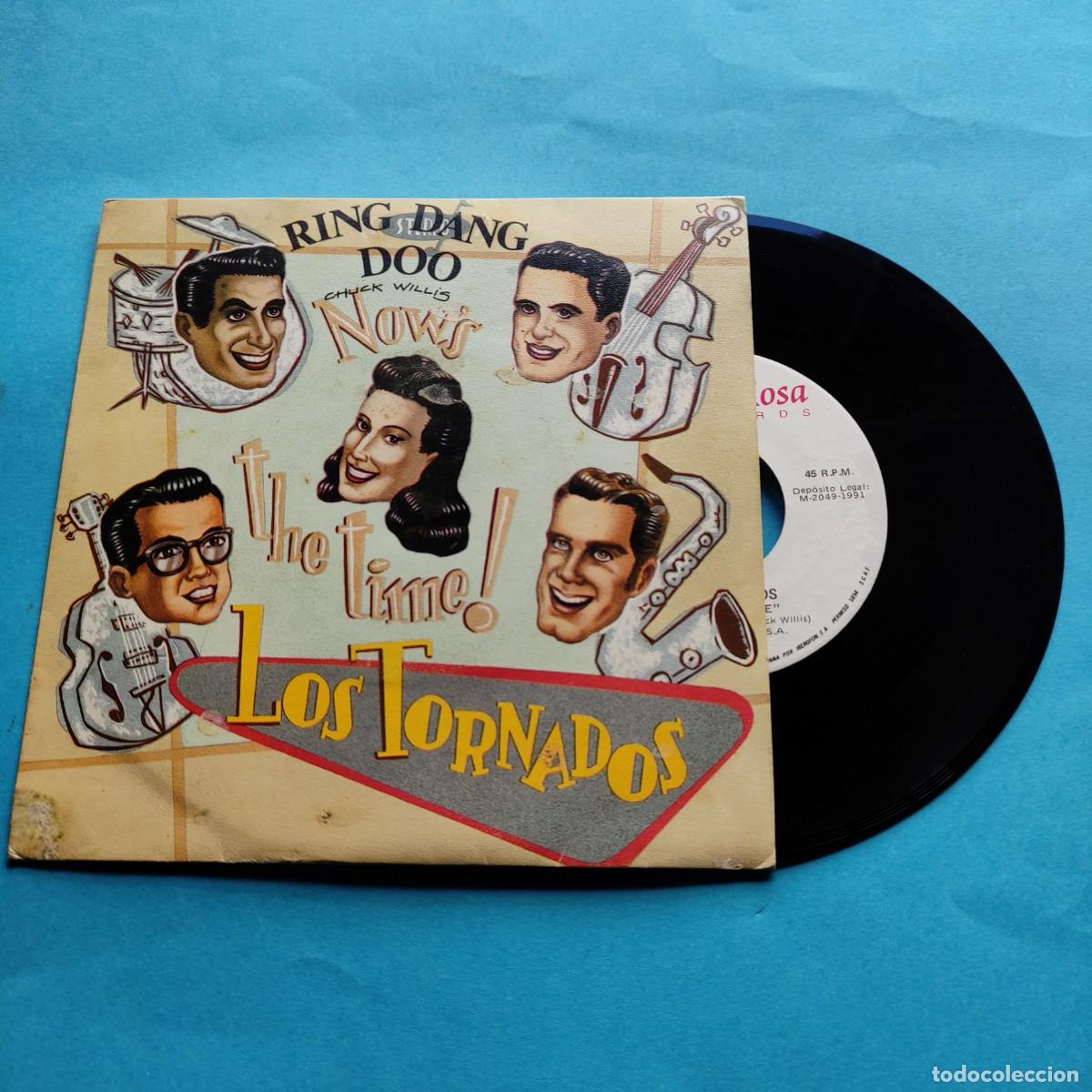 Discos de vinilo: Los Tornados - Ring Dang Doo ** Summertime ** SINGLE LA ROSA ** AZ - Foto 1