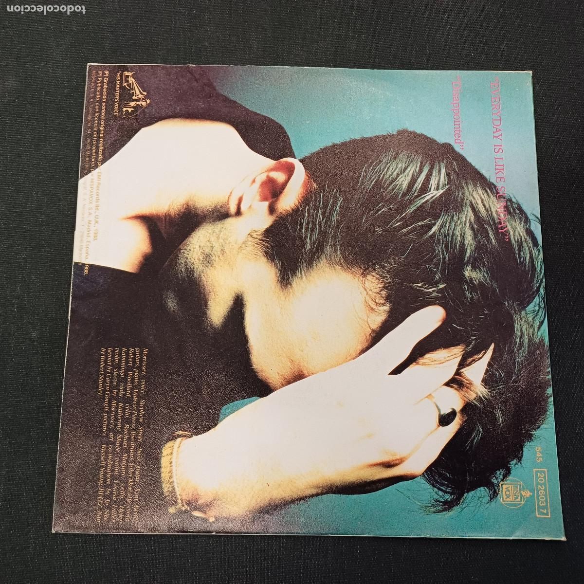 Discos de vinilo: MORRISSEY/EVERY DAY IS SUNDAY/SINGLE SMITHS. - Foto 4