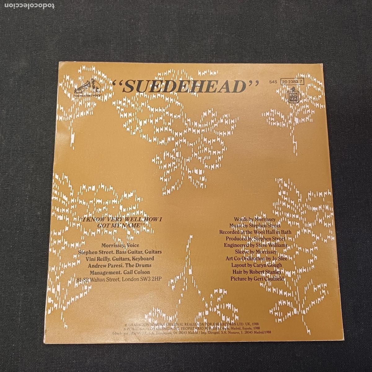 Discos de vinilo: MORRISSEY/SUEDEHEAD/SINGLE SMITHS. - Foto 3