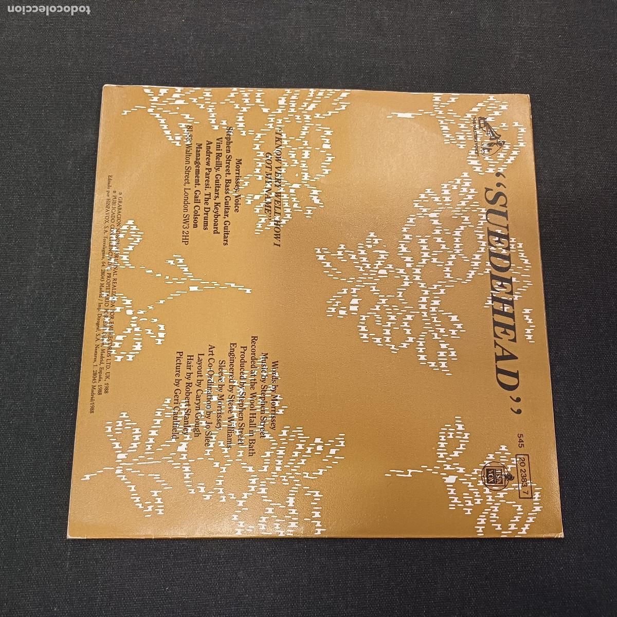 Discos de vinilo: MORRISSEY/SUEDEHEAD/SINGLE SMITHS. - Foto 4