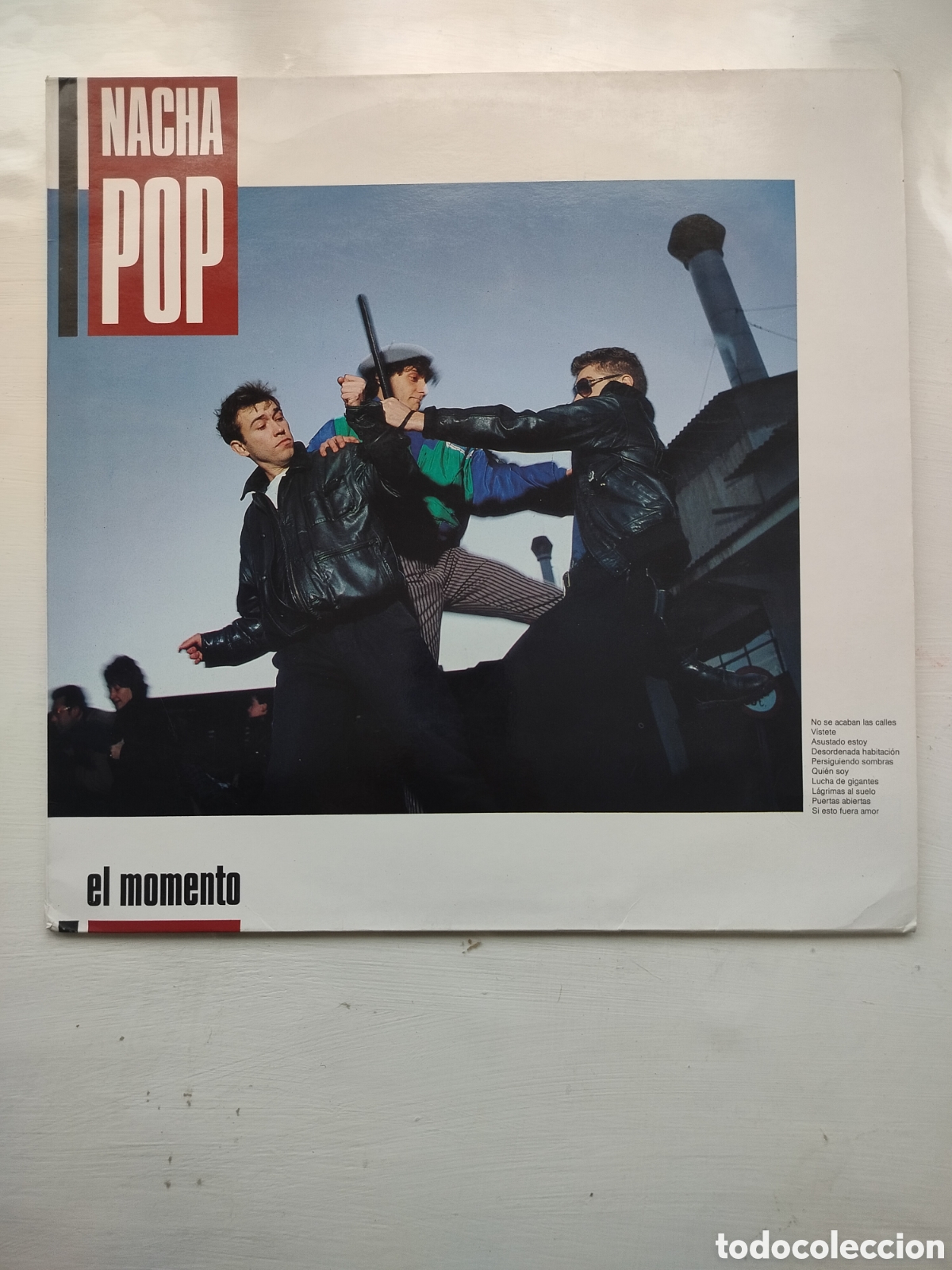 Discos de vinilo: Nacha Pop LP El Momento - Foto 1