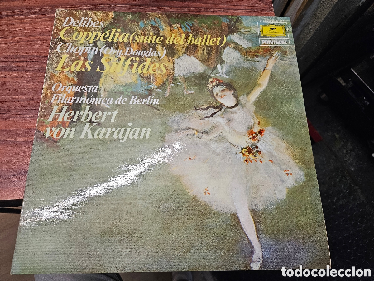 Discos de vinilo: Vinilo &ndash; Las S&iacute;lfides &ndash; Orquesta Filarm&oacute;nica de Berl&iacute;n - Foto 1