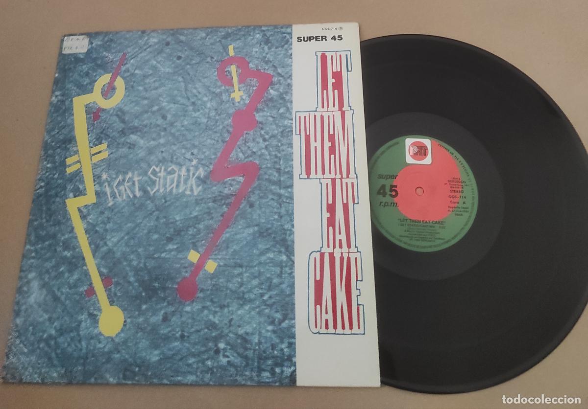 Discos de vinilo: Let Them Eat Cake &ndash; I Get Static-MAXI-ESPA&Ntilde;A- - Foto 1