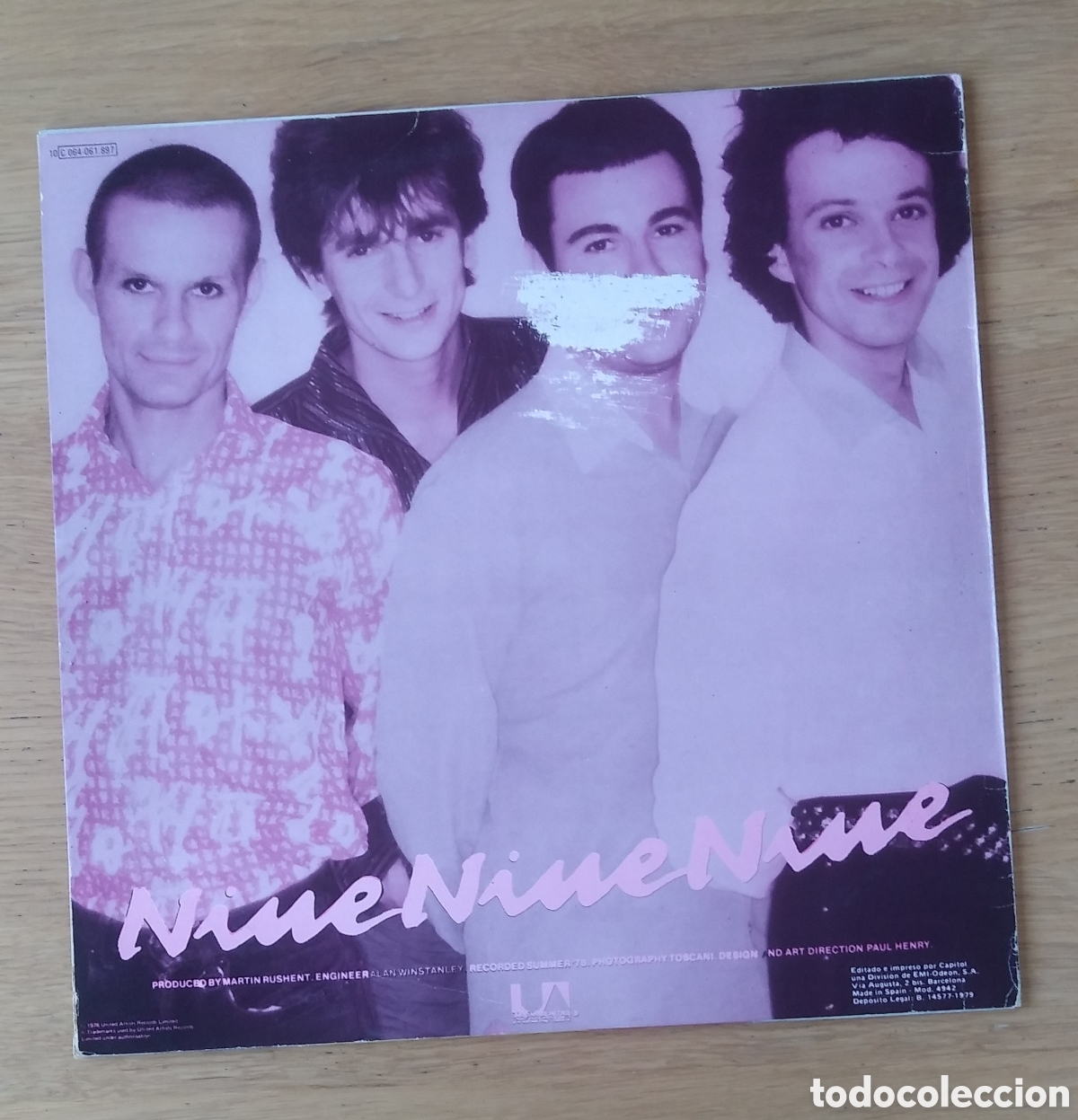 Discos de vinilo: 999 : &rdquo;SEPARATES&rdquo;. LP VINILO 1979 - PUNK ROCK - Foto 2