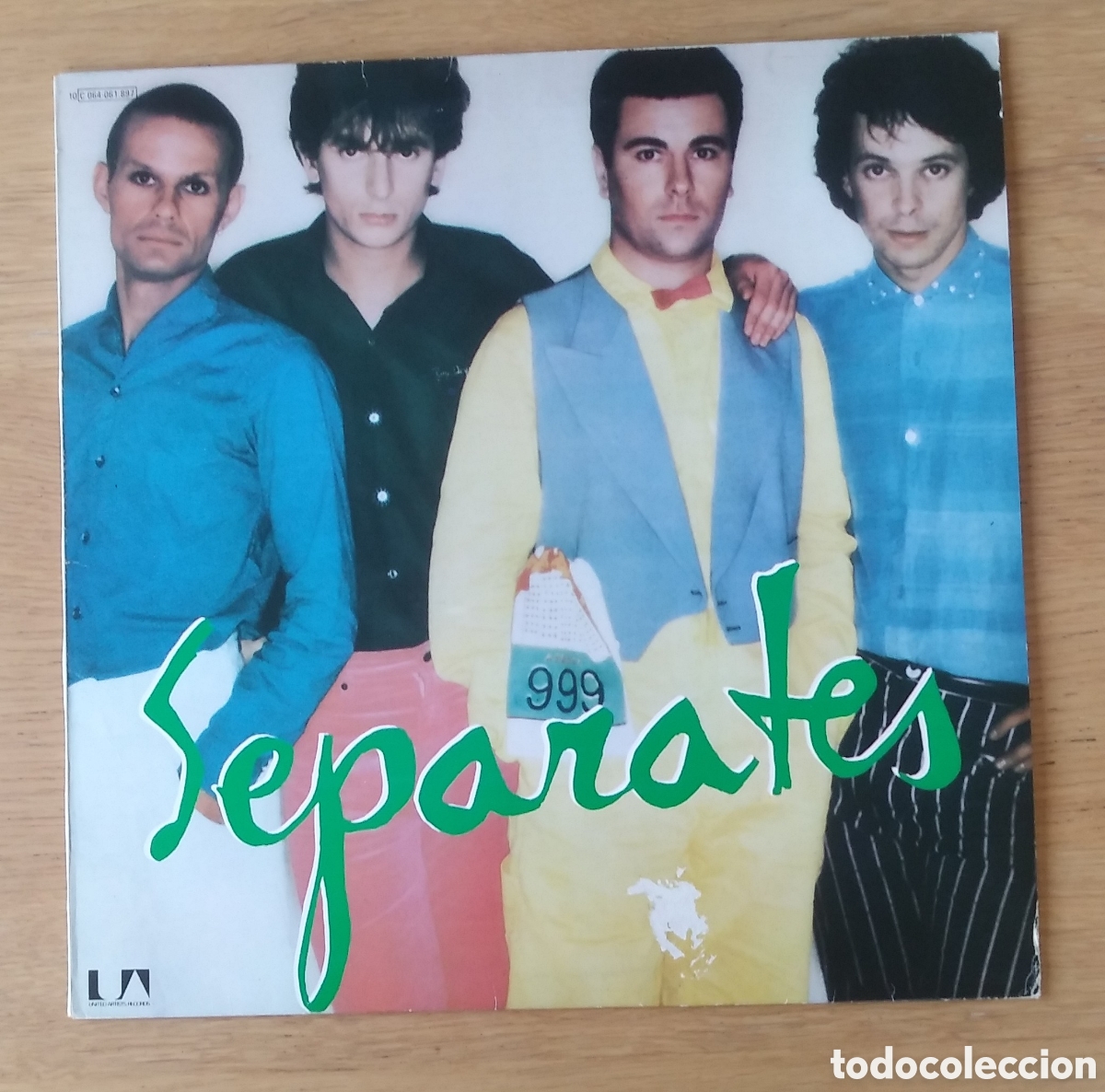 Discos de vinilo: 999 : &rdquo;SEPARATES&rdquo;. LP VINILO 1979 - PUNK ROCK - Foto 1