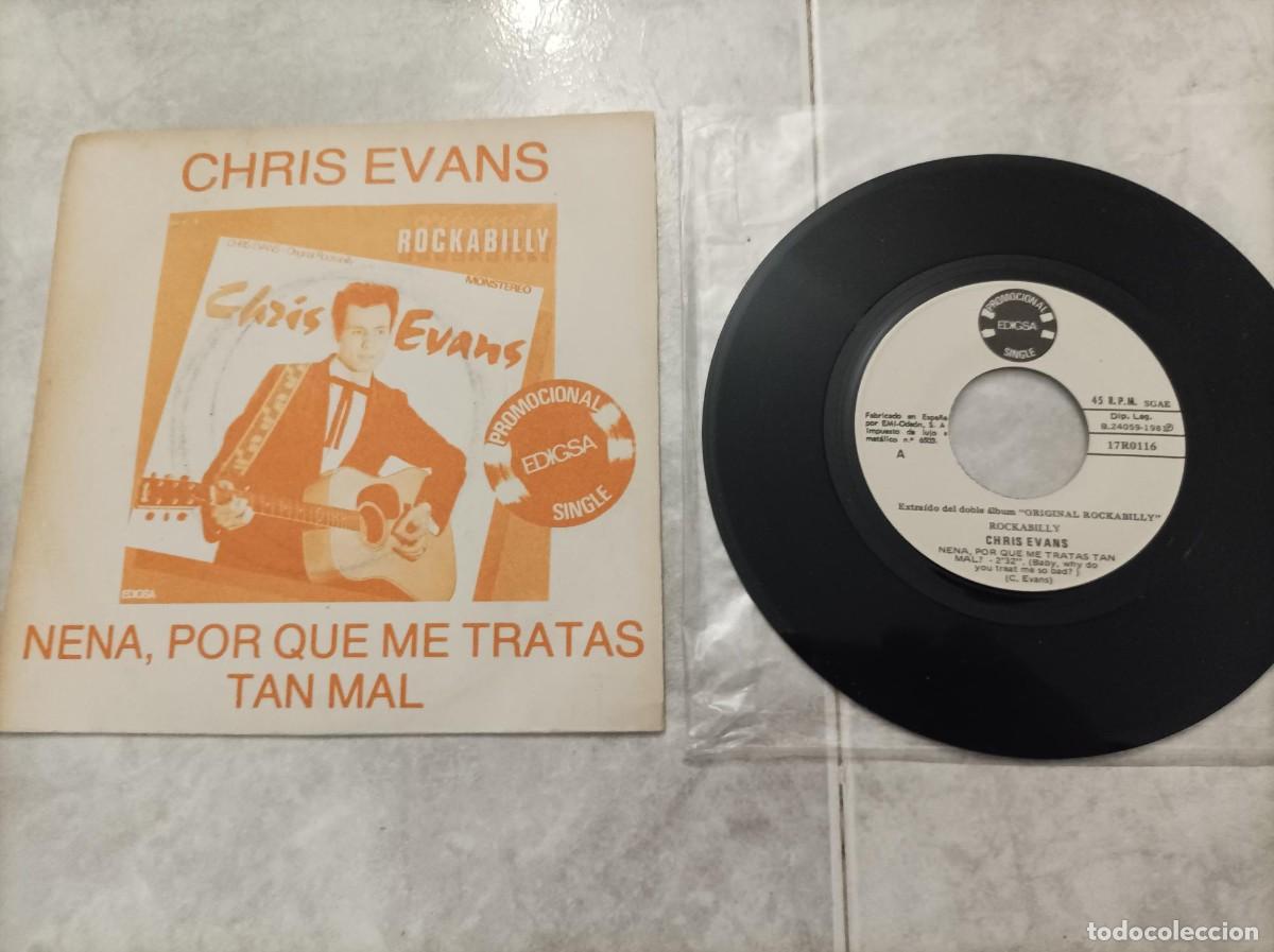Discos de vinilo: Chris Evans single rockabilly - Foto 1