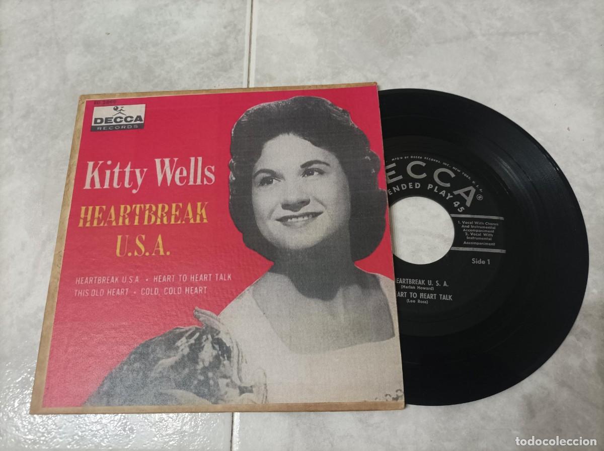 Discos de vinilo: Kitty Wells ep original USA - Foto 1