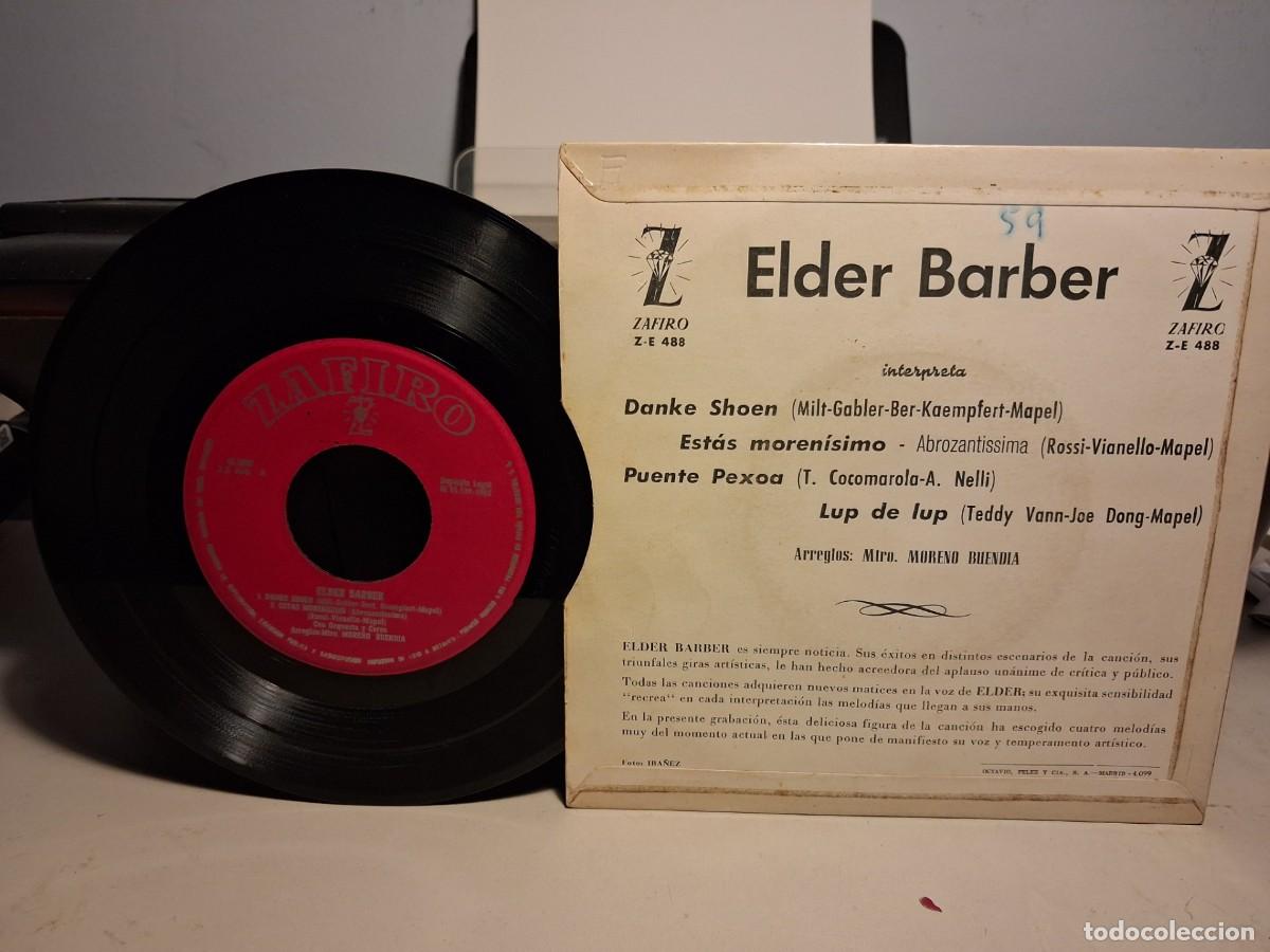 Discos de vinilo: EP ELDER BARBER : DANKE SHOEN + 3 - Foto 2
