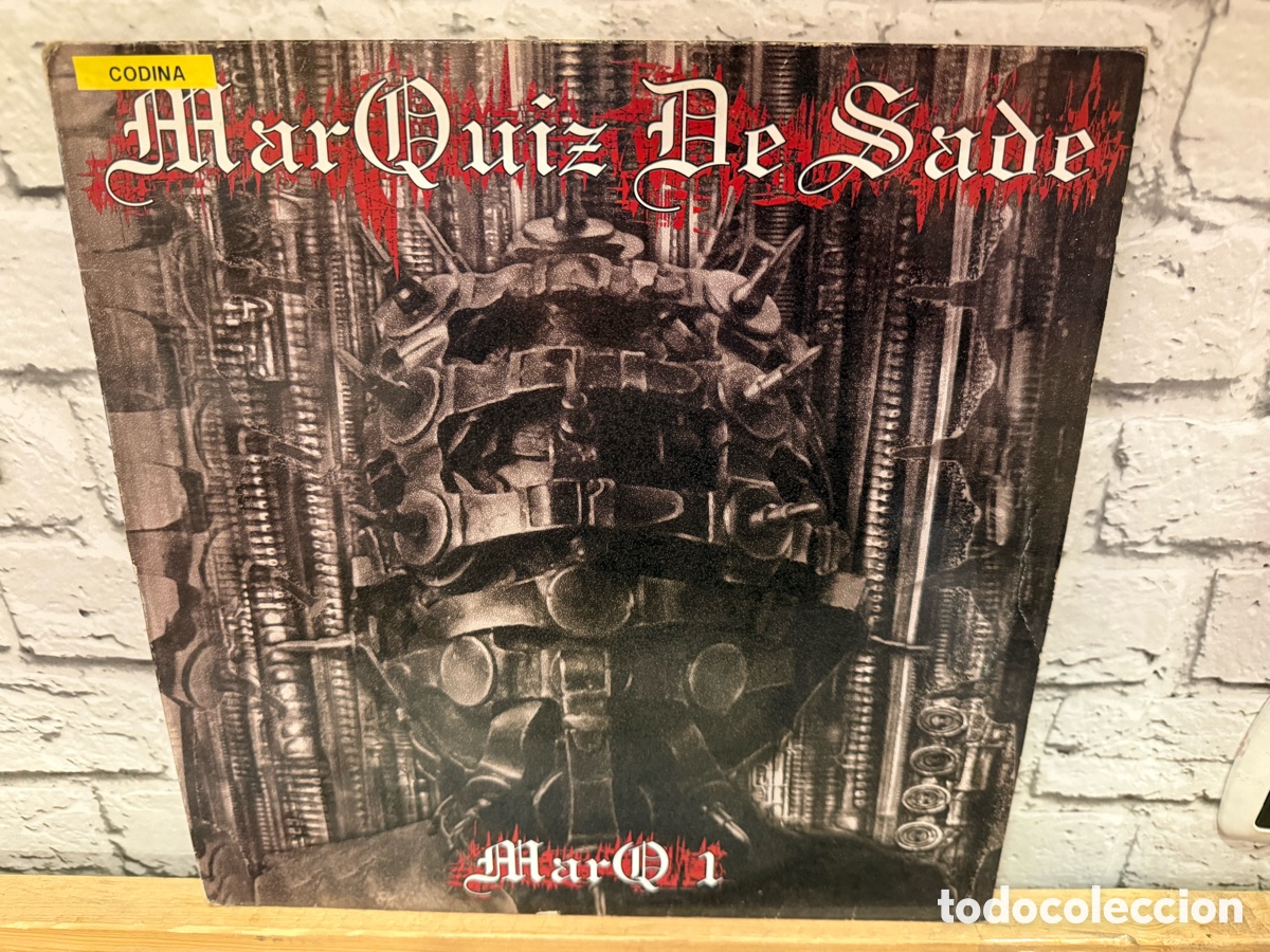 Discos de vinilo: MarQuiz De Sade &lrm;&ndash; MarQ 1. Maxi vinilo . Hardcore - Foto 1