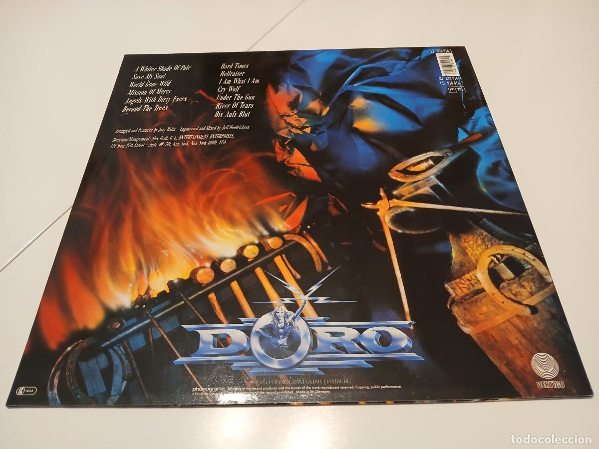 Discos de vinilo: Doro &ndash; Force Majeure- (1989) LP disco vinilo - Foto 8
