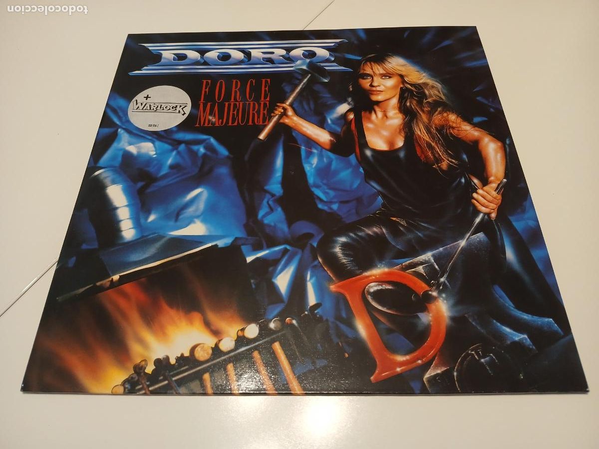 Discos de vinilo: Doro &ndash; Force Majeure- (1989) LP disco vinilo - Foto 1