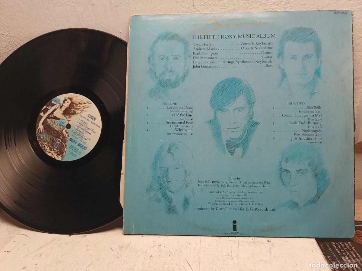 Discos de vinilo: Roxy Music -Siren LP 1975 - Foto 3