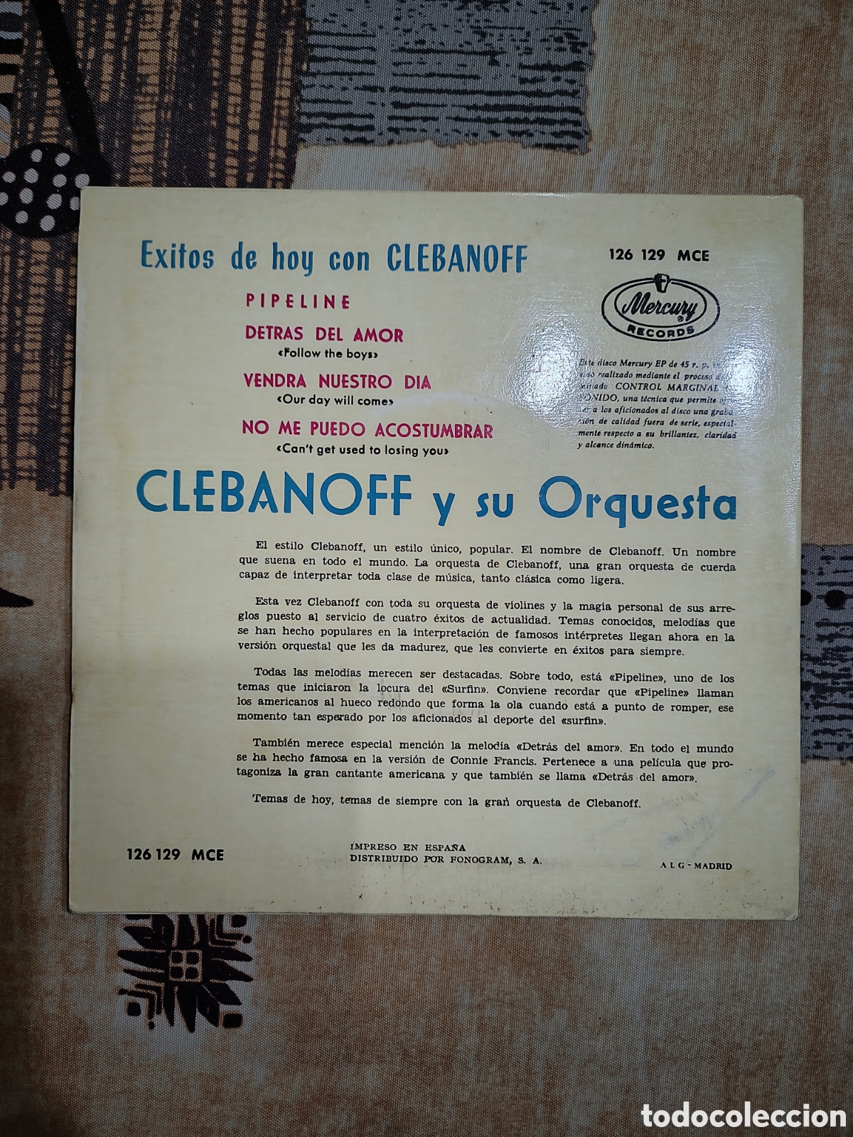 Discos de vinilo: Clebanoff y su Orquesta - Foto 2