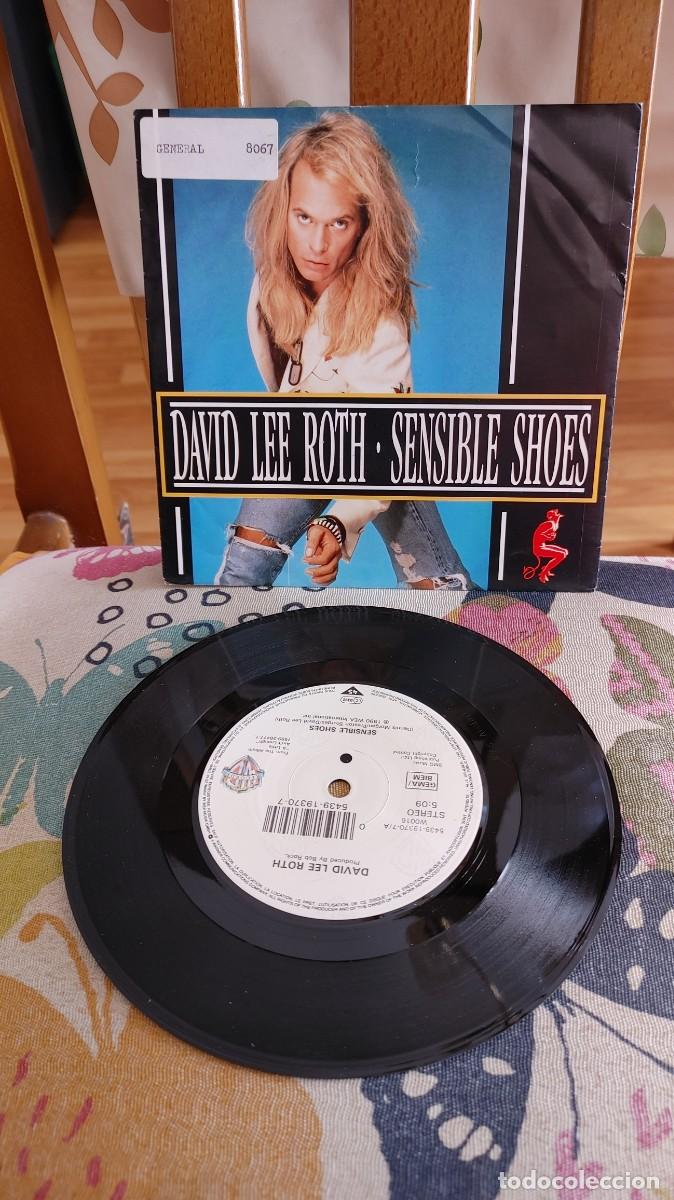 Discos de vinilo: DAVID LEE ROTH-SINGLE SENSIBLE SHOES - Foto 1