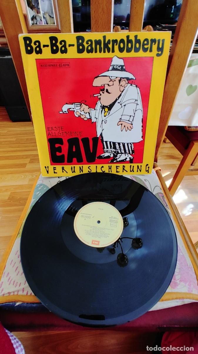 Discos de vinilo: EAV-MAXI BA BA BANKROBBERY - Foto 1