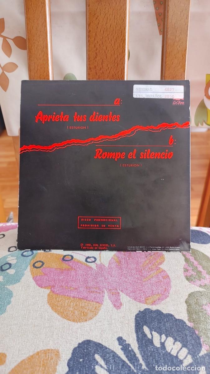 Discos de vinilo: ESTURION-SINGLE APRIETA TUS DIENTES - Foto 2