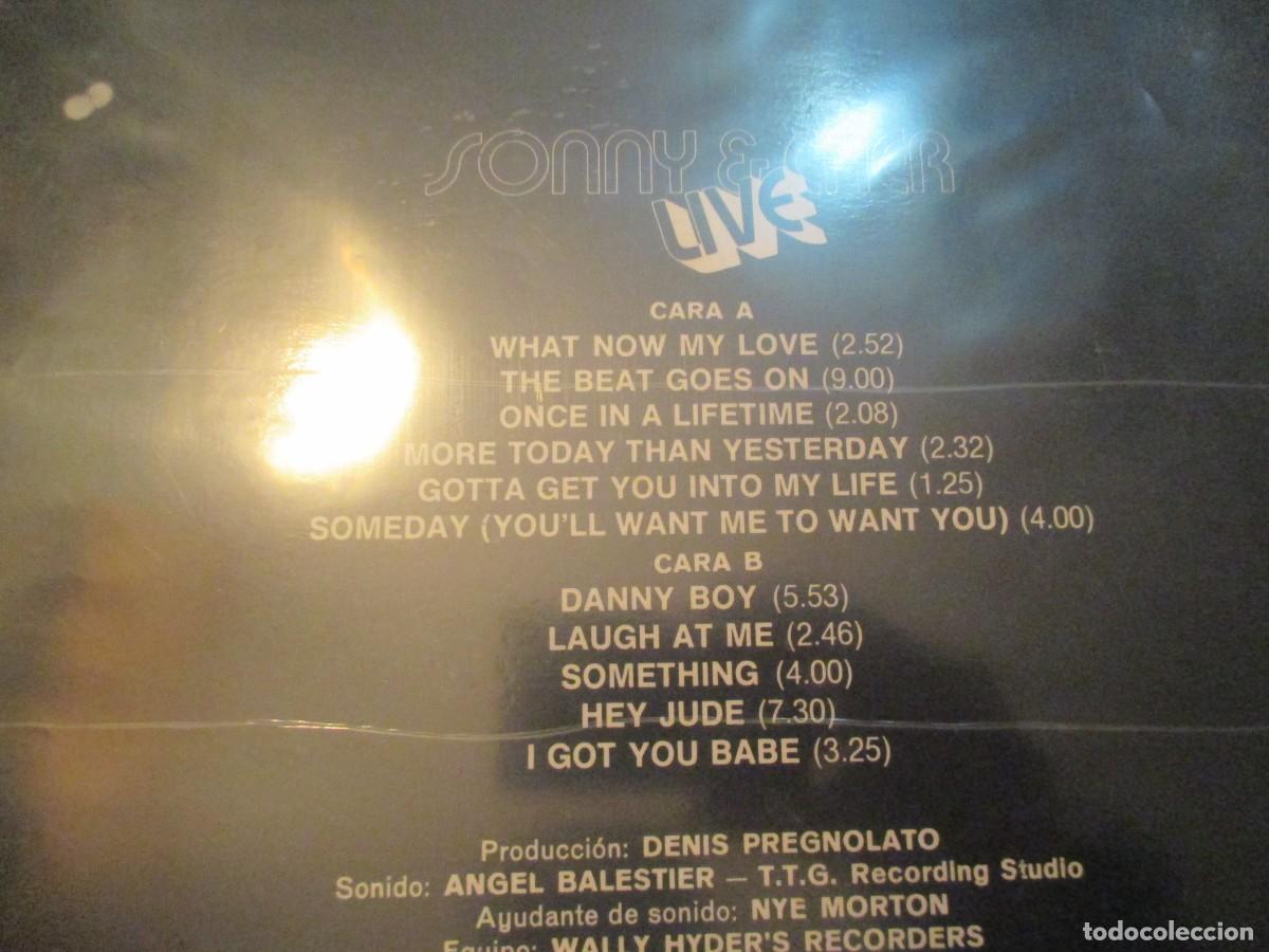Discos de vinilo: SONNY & CHER Live Z570 - Foto 3