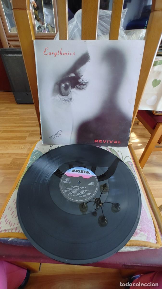 Discos de vinilo: EURYTHMICS-MAXI REVIVAL - Foto 1