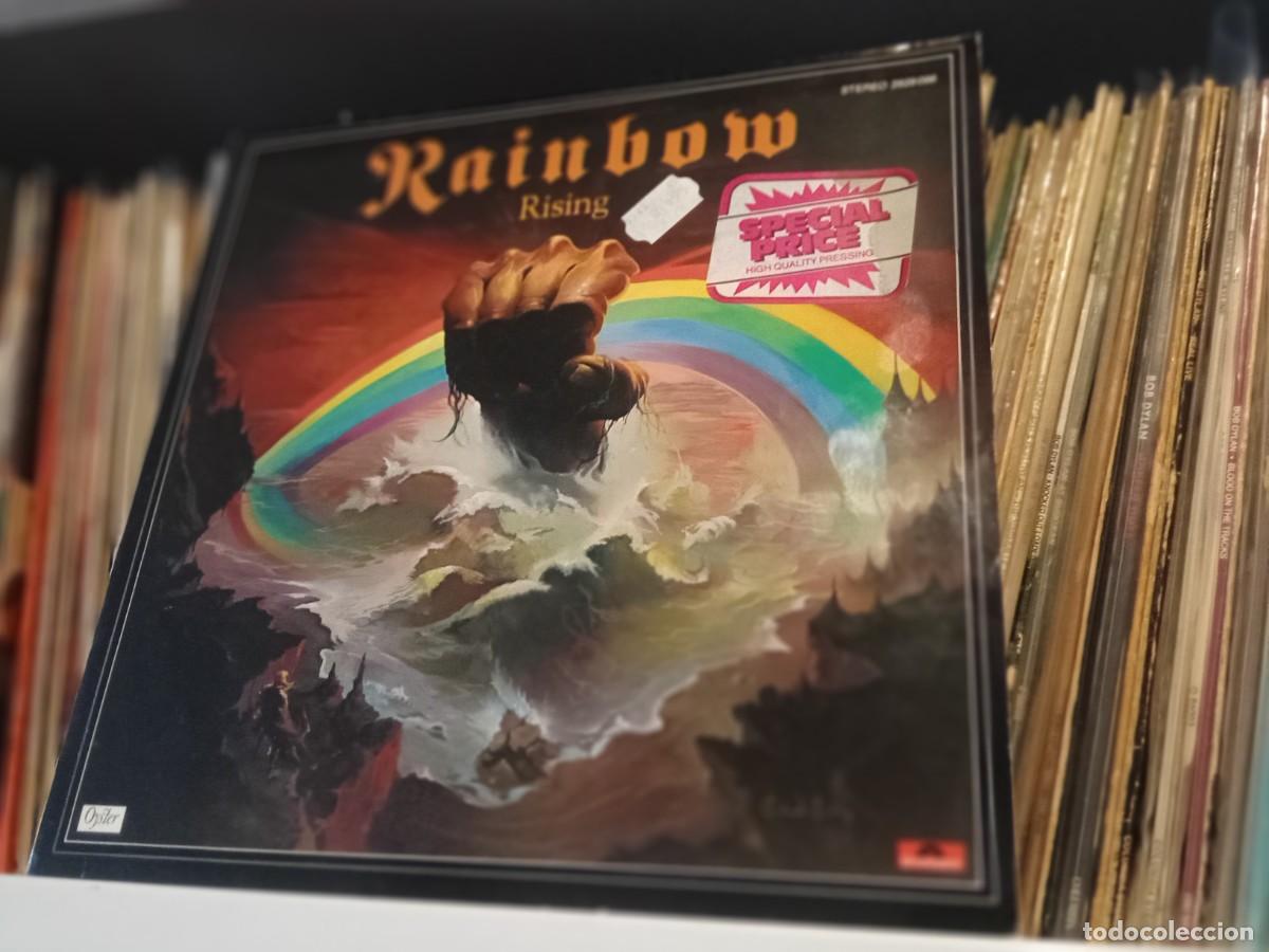 Discos de vinilo: Rainbow &lrm;&ndash; Rising - lp Germany 1986 - Foto 1