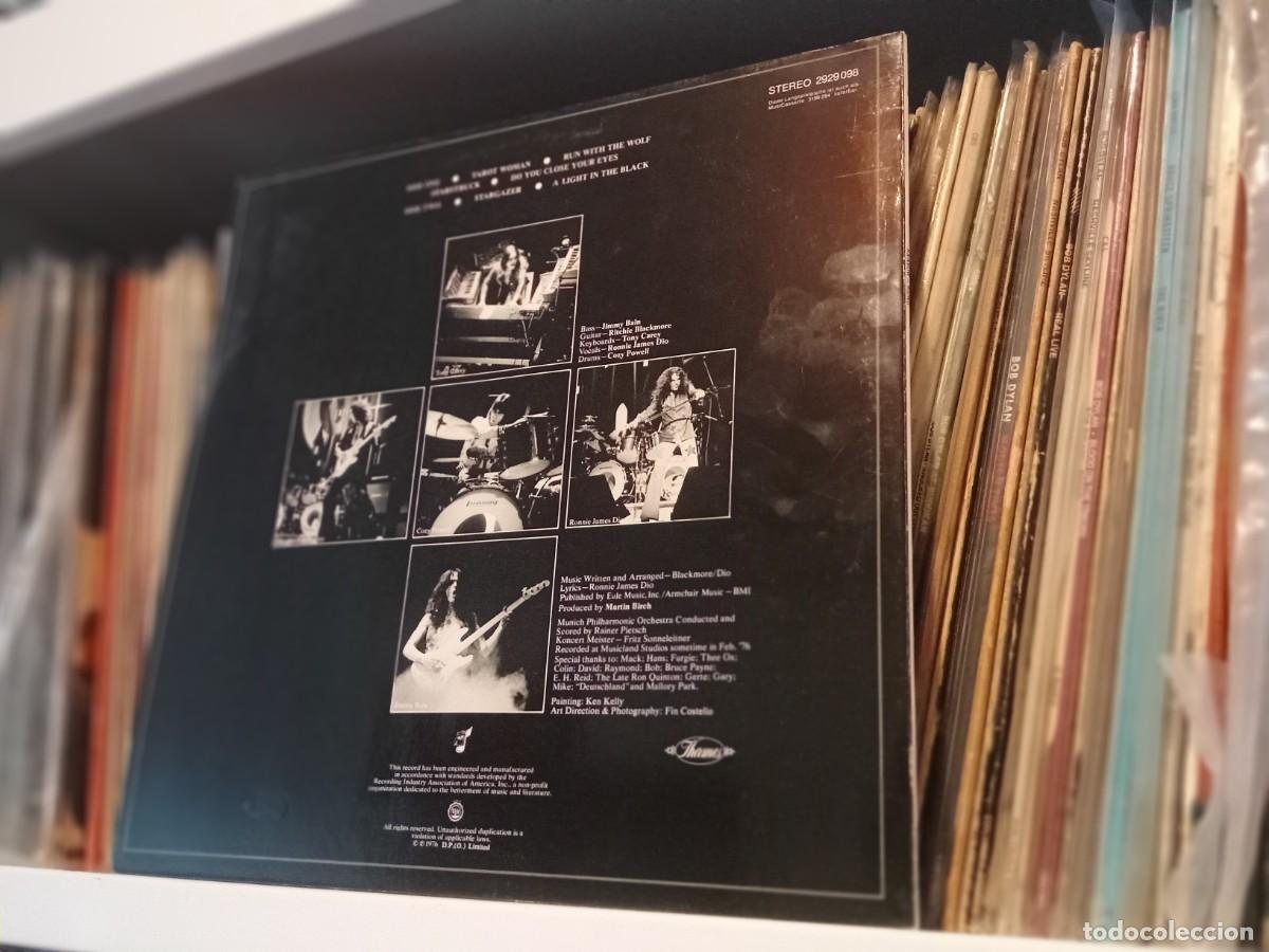 Discos de vinilo: Rainbow &lrm;&ndash; Rising - lp Germany 1986 - Foto 2