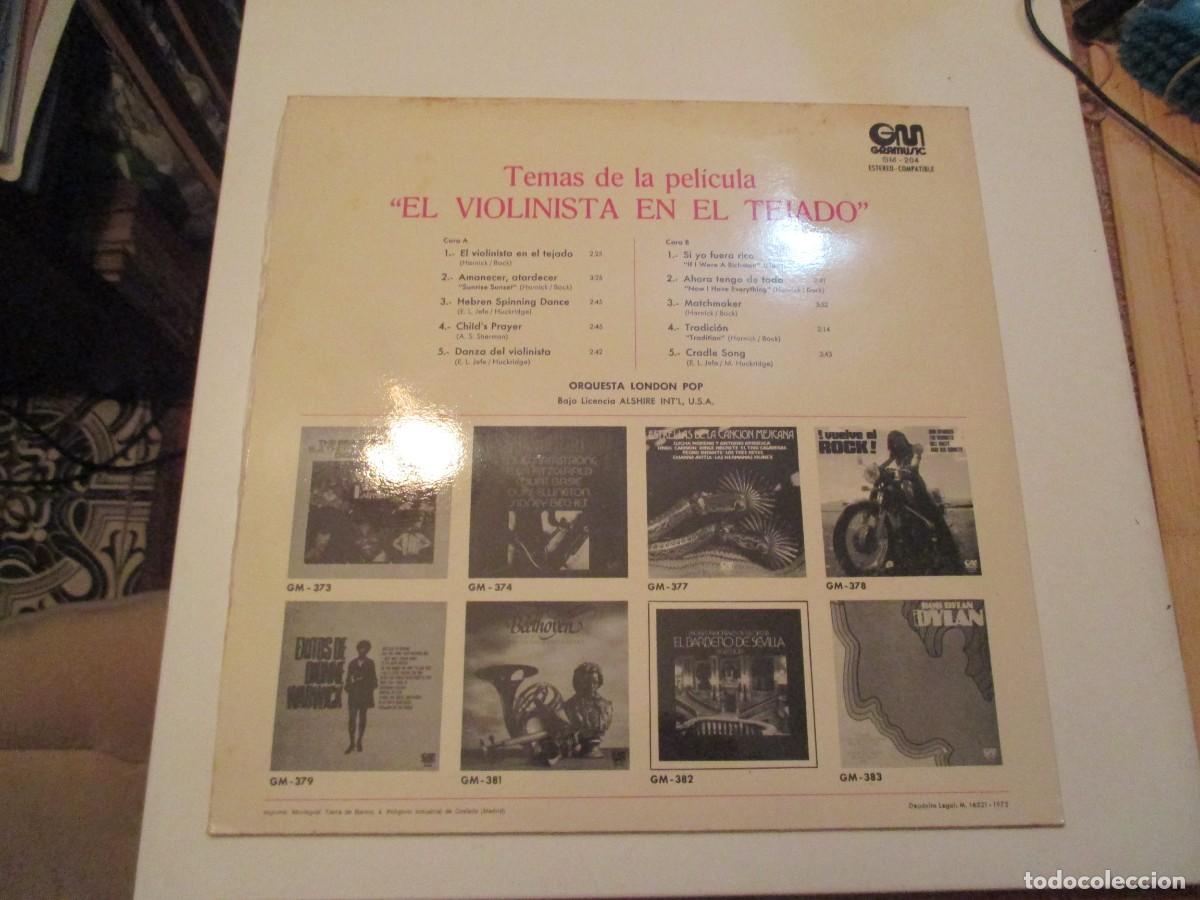 Discos de vinilo: El vilolinista en el tejado Z582 - Foto 2